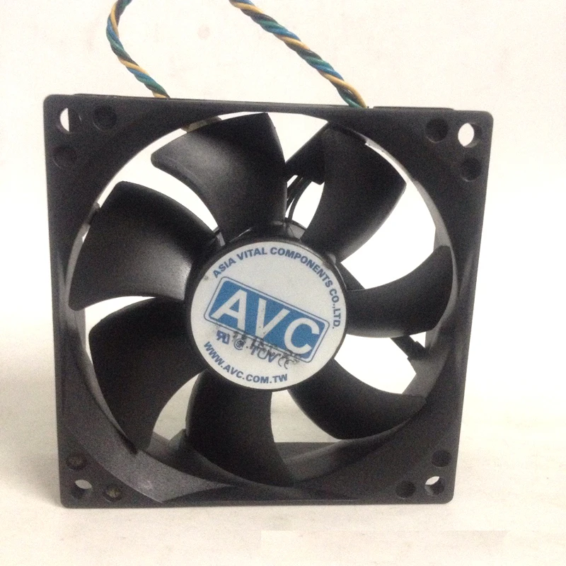 AVC 8025 DS08025T12UP027 8 см DC 12 В 0.7A Вентилятор охлаждения процессора|fan painting|fan silkfan led |