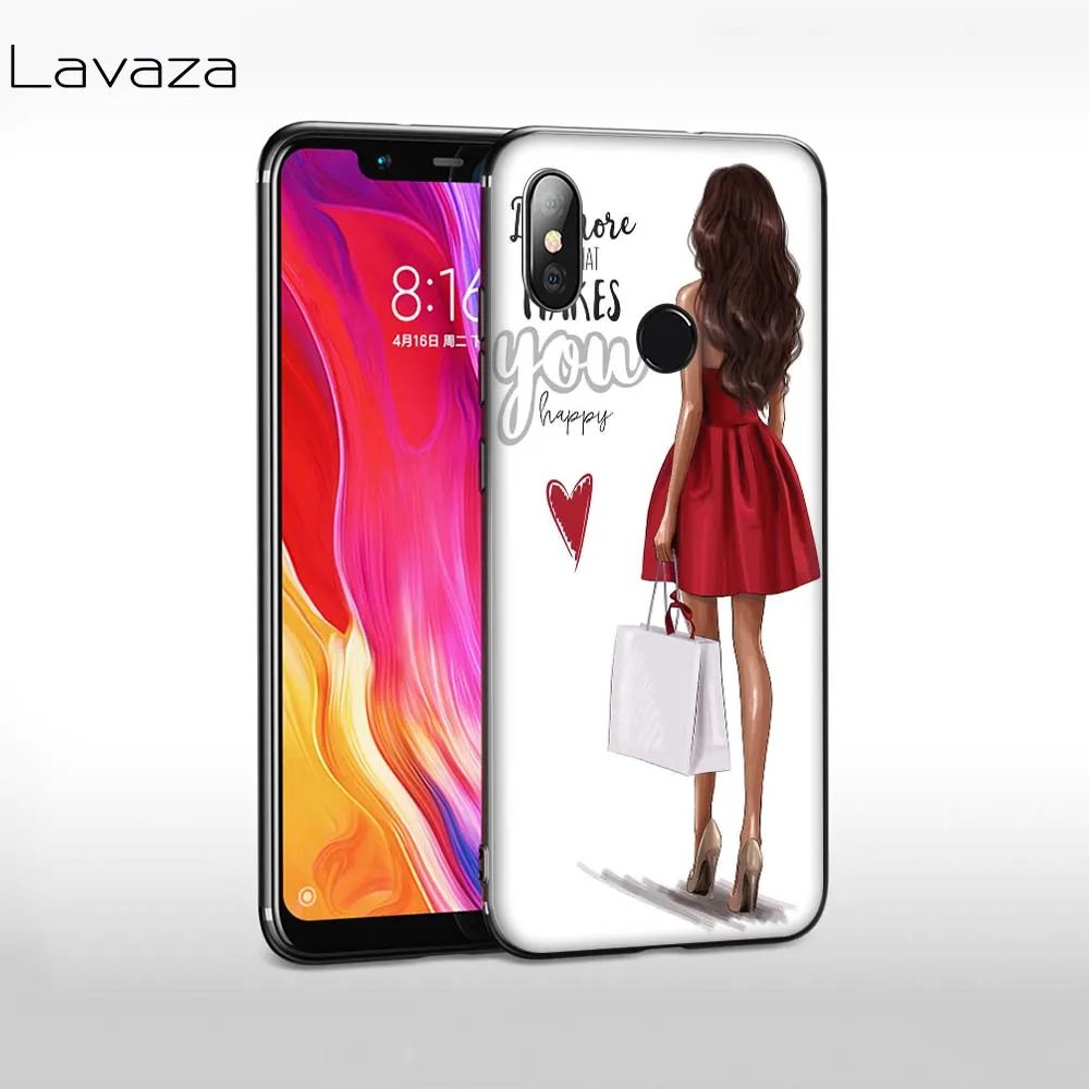 Lavaza Brown Hair Baby Mom Girl Soft Case for Huawei Honor 10 8 9 Lite 6A 7A Pro 7c 7x 8c 8x Nova 3 3i 4 Y5 Y9 Y6 Y7 Prime |