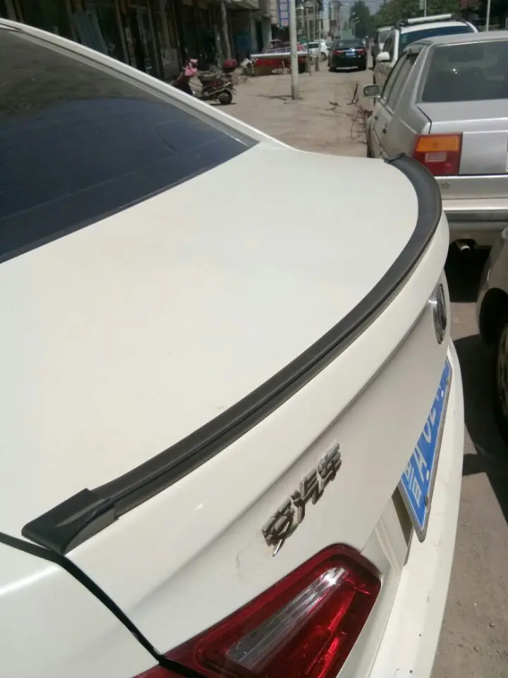 

Универсальный черный резиновый мягкий Автомобильный задний спойлер 40 мм x 1,5 м комплект внешнего заднего спойлера Универсальный подходит д...