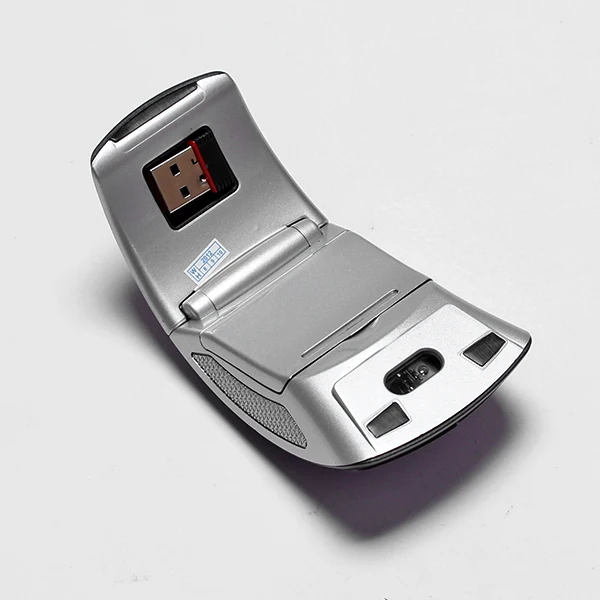 Мини тонкая Складная Беспроводная дуга 2 4 ГГц оптическая мышь Мыши для ноутбука