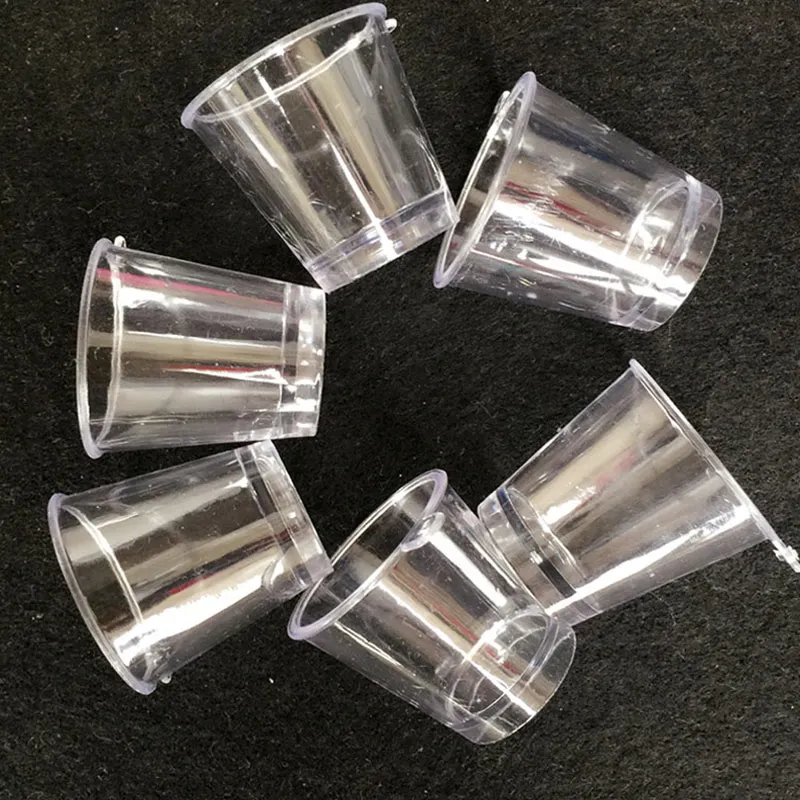 Мини стаканы в форме льда 20 шт./лот имитация пластиковых идеальных стеклянных