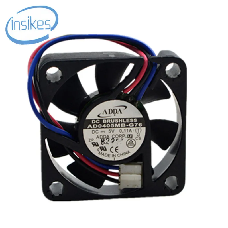 Adda AD0405MB G76 Вентилятор охлаждения с двойным шариковым подшипником DC 5V 0.11A 0 5 W 4200RPM