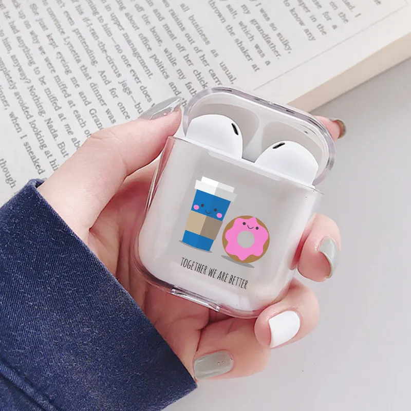 Чехол для airpods, милый чехол для наушников, чехол для AirPods, Мультяшные беспроводные наушники, аксессуары для Apple Airpods, мягкий чехол, сумка - Цвет: I200355