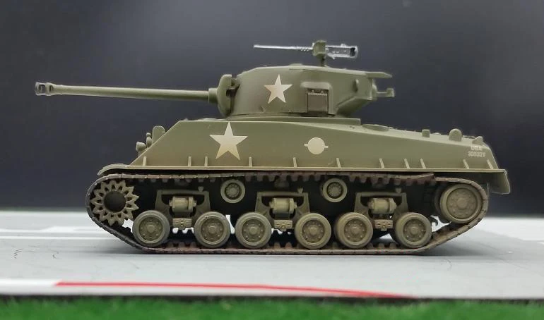 

1:72 World War II US M4A3E8 M4A3E8 tank model trumpet 36257 Collection model