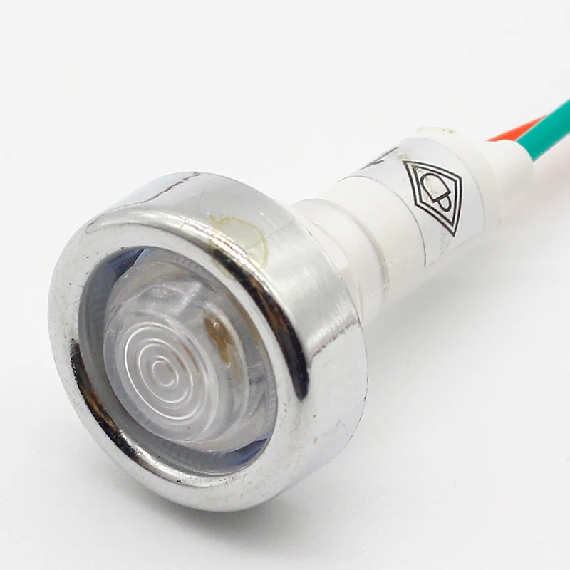 10 шт. мм 12 В светодиодный индикатор с 18 см проводом сигнальная лампа|indicator light|indicator