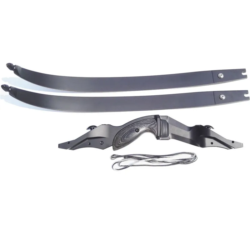 Рекурсивный лук для стрельбы из лука 60 дюймов 30 фунтов Longbow с правой ручкой ILF