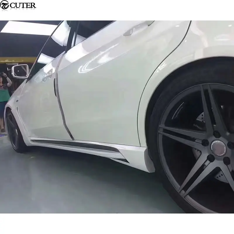 W212 WD стильный комплект кузова автомобиля PP Неокрашенный передний бампер задний