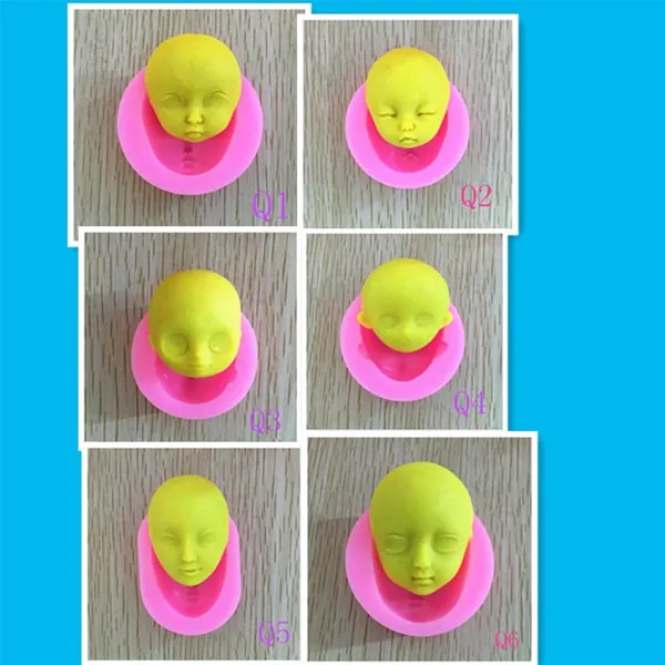 Версии Baby Face силиконовый торт Шоколадный Мыло пудинг желе конфеты ледяное