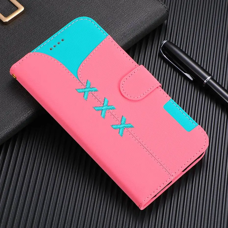 Смешанные цвета флип-чехол из искусственной кожи(полиуретан) для Samsung Galaxy S10 E S9 S8 A20 A30 A40 A50 A70 M20 J4 J6 плюс A6 A7 A8 A9 Note 9