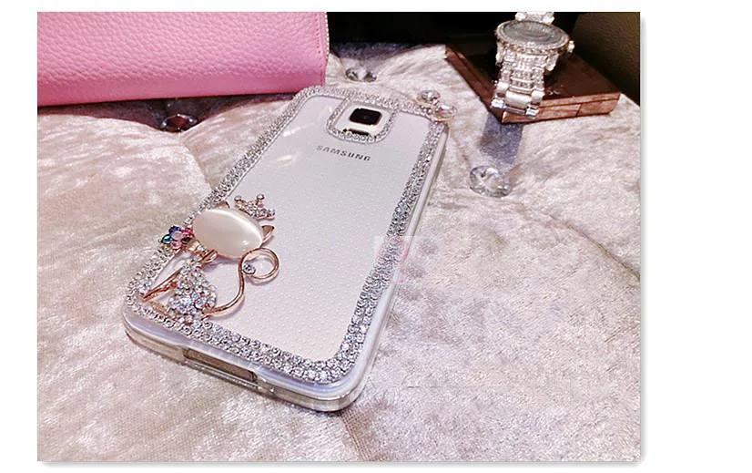 Чехол со стразами для Sony Xperia 5 8 10 Plus 1 XZ4 XA3 Z3 Z5 Compact L1 L2 L3 M5 E5 II Swan|case for sony xperia|case sonycase me