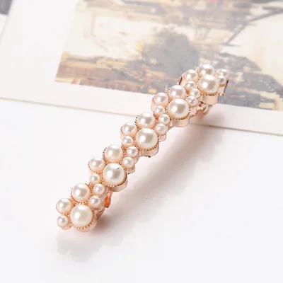 Full pearl Модные женские шпильки кристалл жемчуг Элегантная Брошь Популярные шпильки аксессуары - Цвет: Full pearl