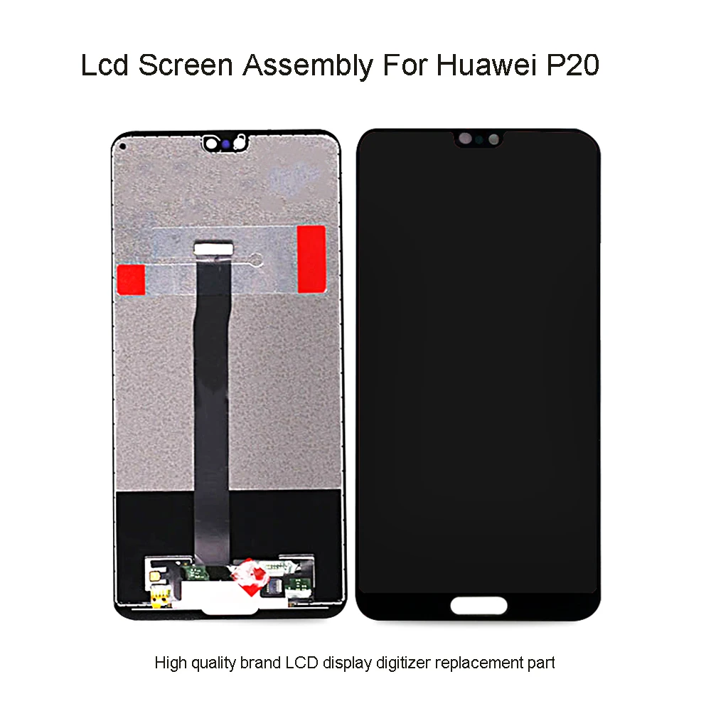 Качественный ЖК-дисплей для huawei P20 lcd сенсорный экран дигитайзер дисплей сборка