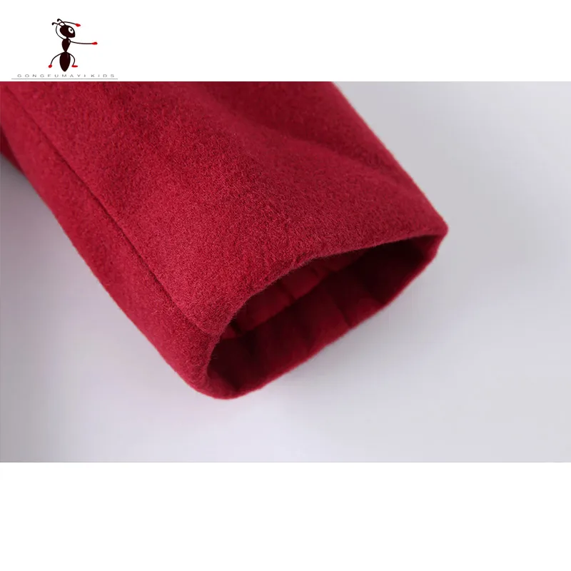 2017 New Arrival Wool Coat for Boys Children's Clothing Boy Clothes Manteau Enfant Laine Students Home Thick Jacket 2874 |