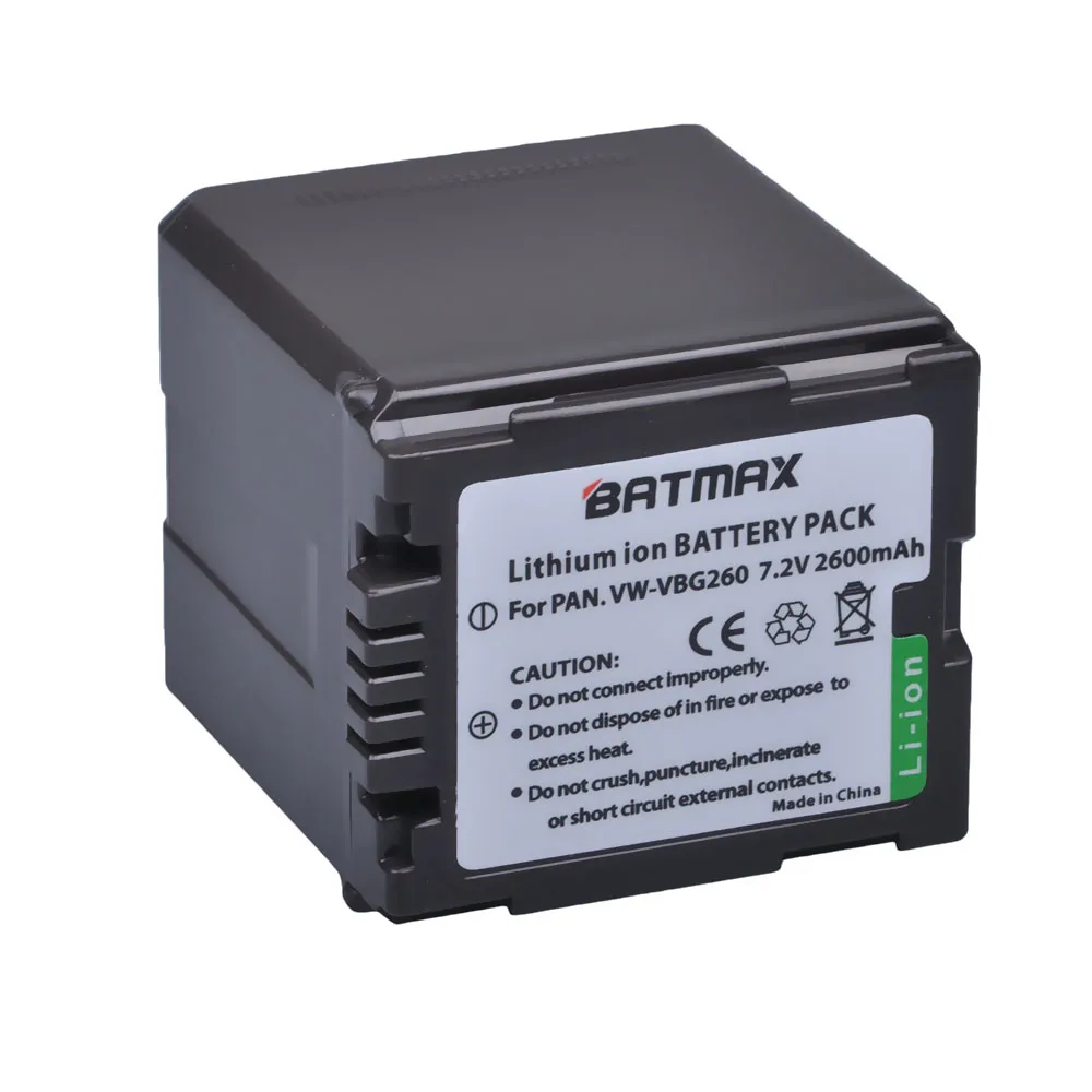 1 шт. аккумуляторная батарея большой емкости для фотоаппарата Panasonic HS250|camera battery|vw