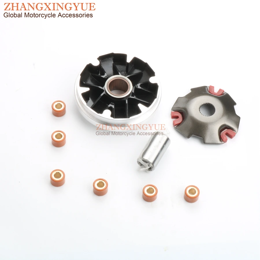 Производительность вариатор набор w / 9g ролики для Suzuki AG50 AG 50 2 тактный|variator belt|ad50set