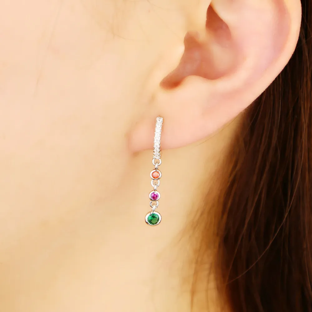 Богемные золотые и серебряные массивные серьги-подвески в стиле бохо висячие