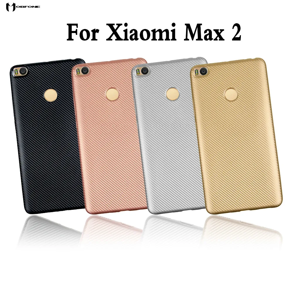 Для Xiaomi Max 2 Новый высокое качество мода синтетического волокна Мягкие TPU гель