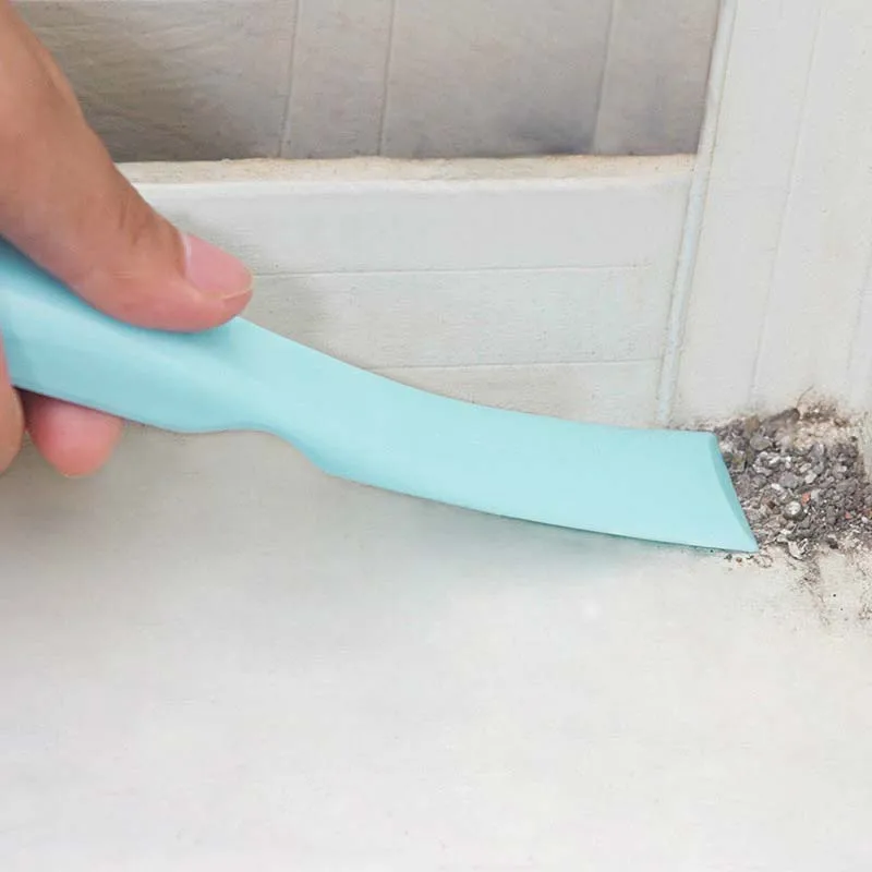 Щетка для очистки газовой плиты с двойной головкой кухонный гаджет лопатка