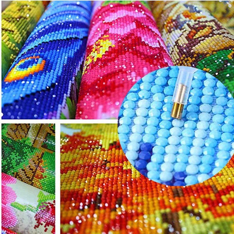 Полный 5D поделки алмазов картина с мышонком из мультфильма 3D Круглый Rhinestone Diamant