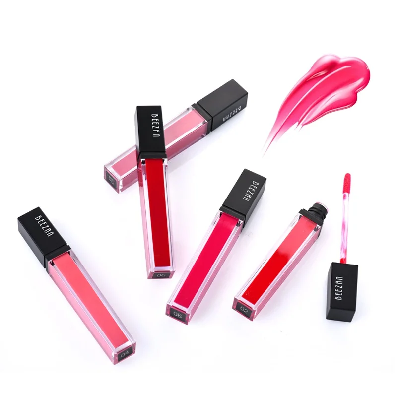 8 цветов оттенок жидкие Губная помада матовая Блеск для губ красный Velvet long lasting