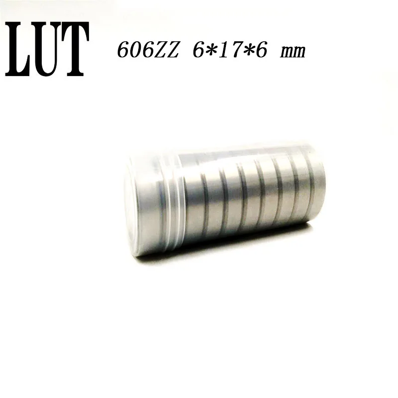 High quality 30pcs/Lot ABEC-5 606ZZ 606 ZZ 6x17x6mm Mini Ball Bearing Miniature R1760 bearings Free Shipping bearing | Обустройство
