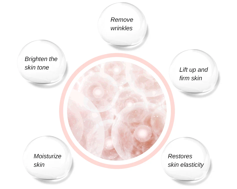 OMYLADY Caviar Collagen Sleep Cream Anti-Wrinkle Anti-Aging Facial Cream Hyaluronic Acid Moisturizing Smoothing Skin Night Cream