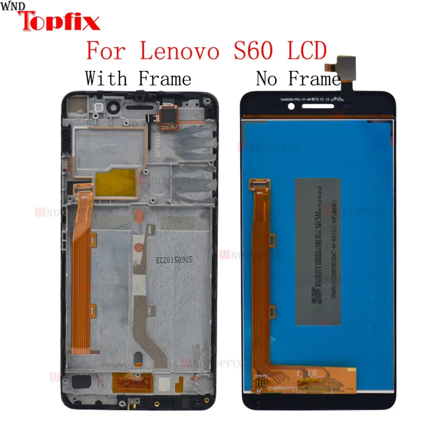 ЖК дисплей для Lenovo s60 S60W S60T S60A сменный модуль сенсорного экрана с цифровым