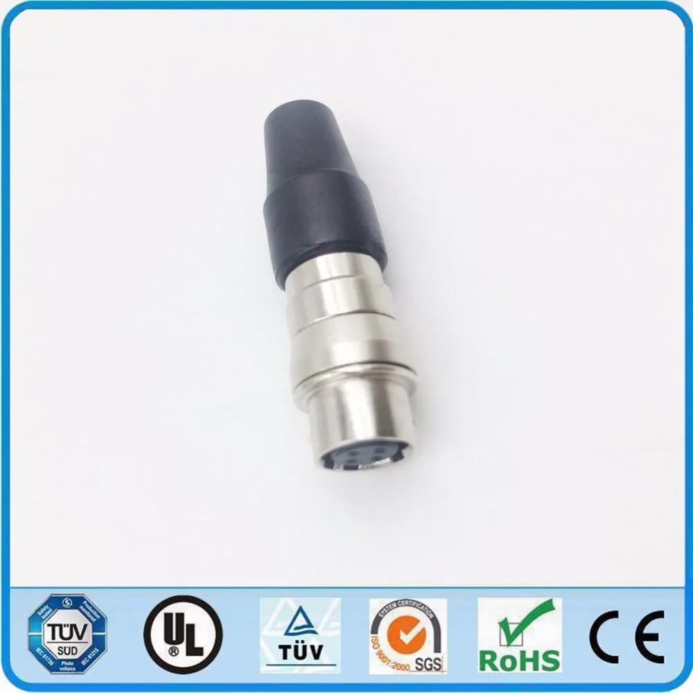 Hirose металлический круглый разъем 4 pin женский свободный HR 10A-7J-4S для CCD Красной