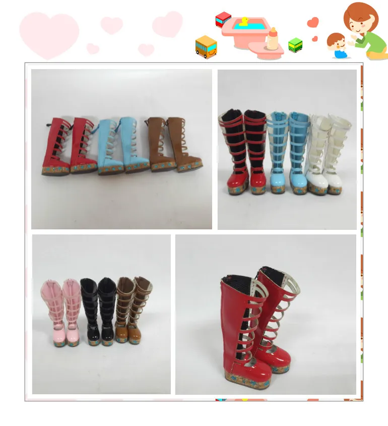 Ботинки для кукол licca Blyth Azone pulгуб куклы ICY 6 моделей|boots for doll|blythe bootsblythe doll boots |