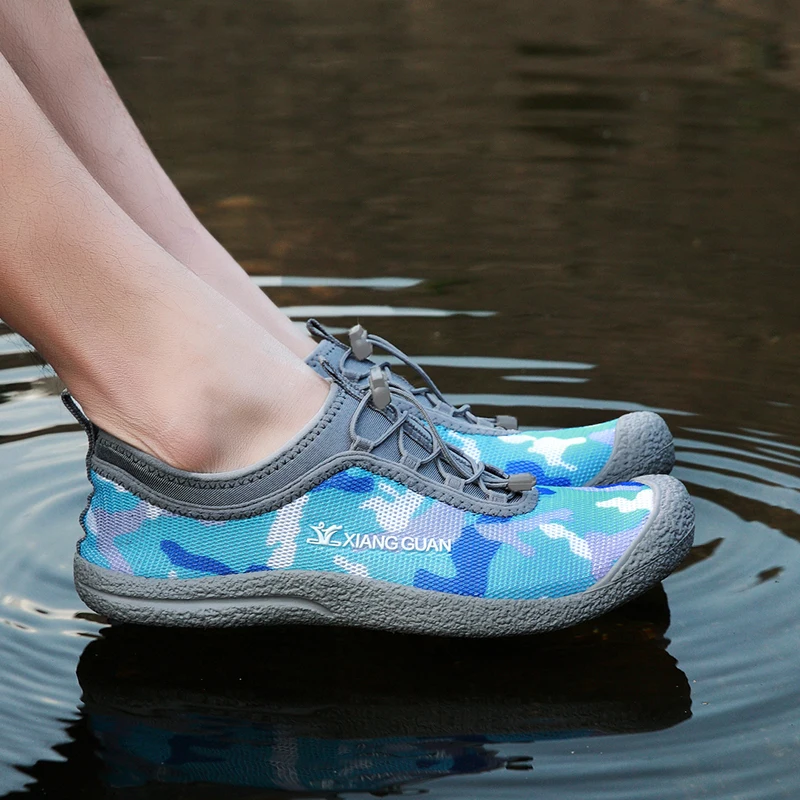 XIANG GUANMan Breathable Spring and Summer Outdoor Sneakers Women Comfortable breathable Lycra mesh fresh Sport Running Shoes | Спорт и