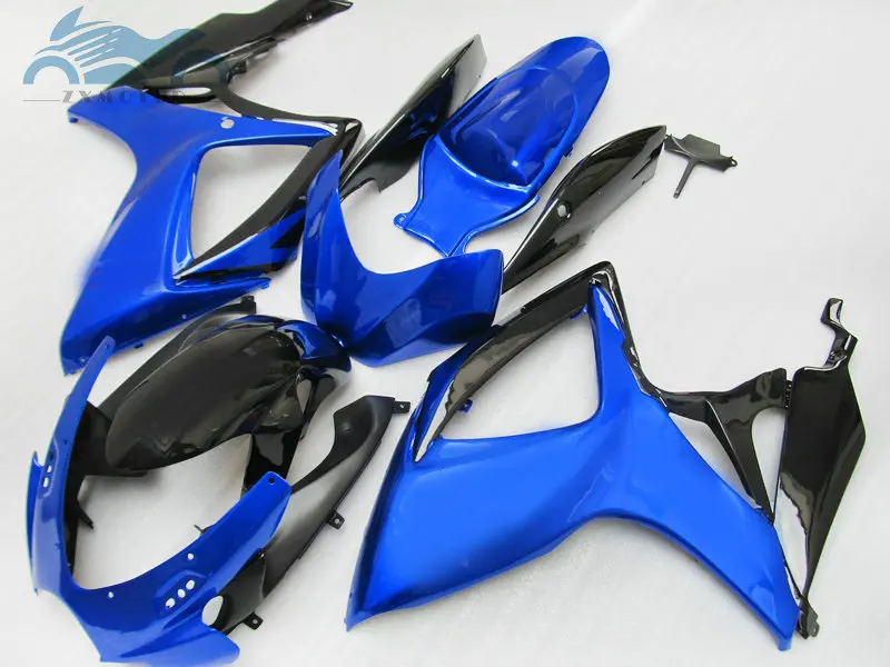 

Комплекты обтекателей для мотоциклов Suzuki GSXR 600, 2006, 2007, K6, GSXR600, 750, GSXR750 06, 07, голубые детали