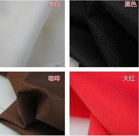 

60m wide 145cm polyester anti Slip fabric rubber Non Skid Rubber fabric plain color vinyl non slip fabric by meter