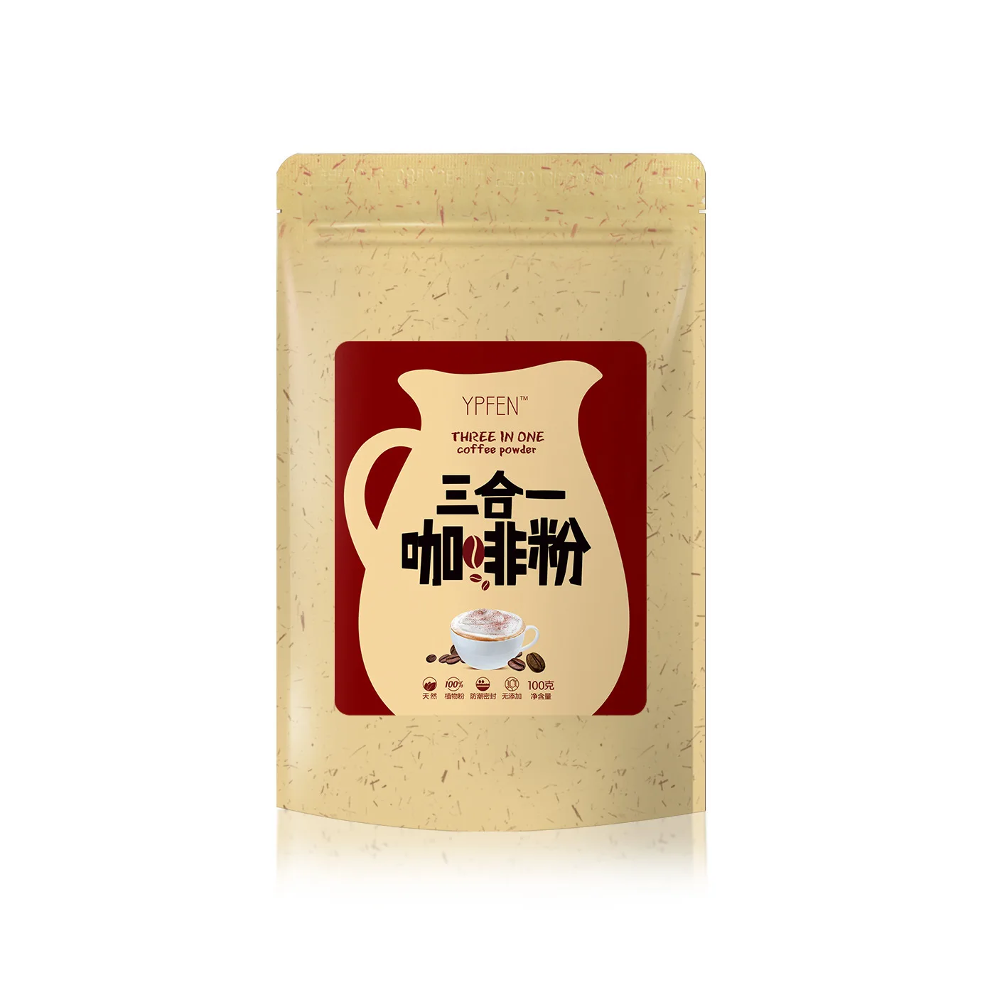 

Pure Natural 100g Plant Thtree In Den Coffee Powder Face Film Materials