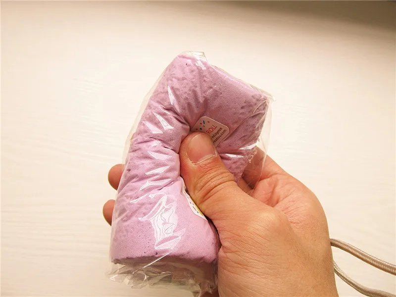 Kuutti мягкий розовый фиолетовый Шоколад 1 шт. сладкий Швейцарский рулон сквиши