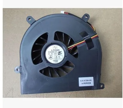 Оригинальный медный охлаждающий вентилятор для ноутбука Terrans Force X511 X711 Clevo P150 P170