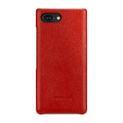 Красный Чехол s Для Blackberry KEY2 LE чехол из натуральной кожи для телефона KEYone Ультратонкий чехол для Blackberry Key2 для BB KEY 2 - Цвет: Красный