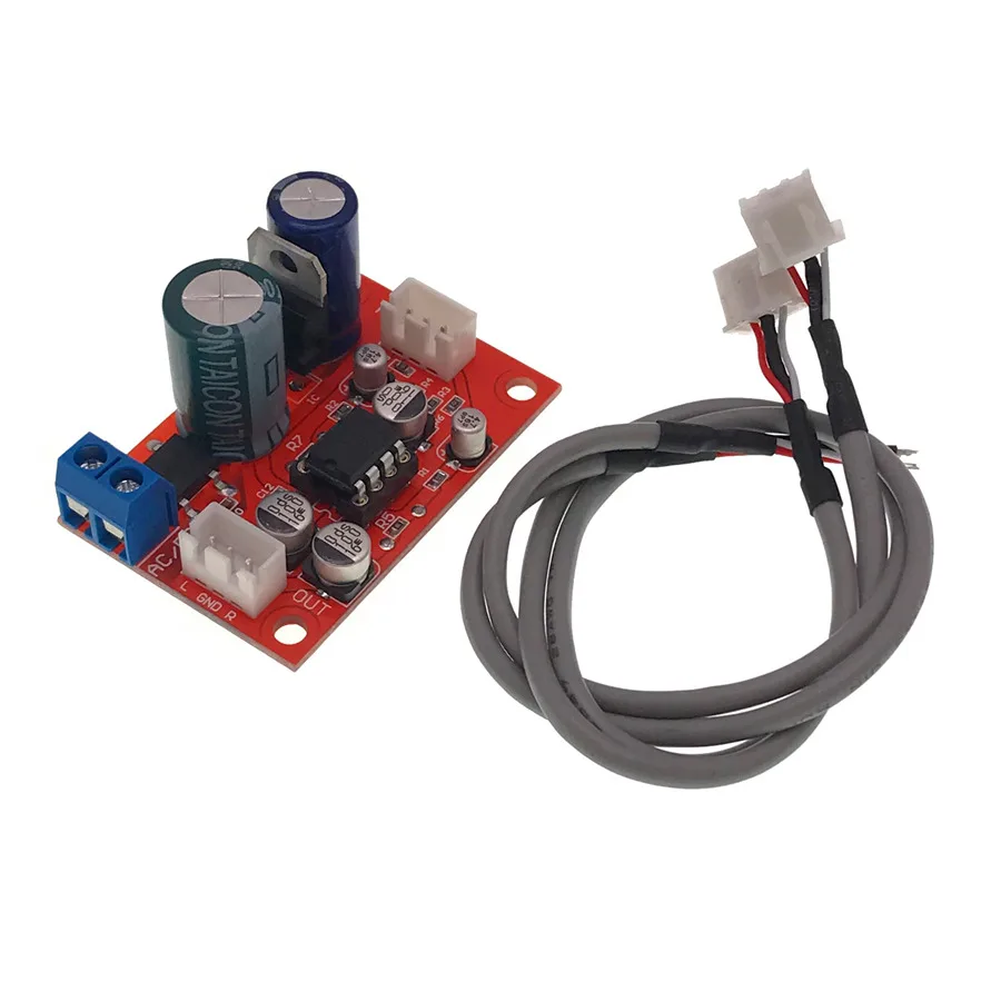 Rectifier Bridge NE5532 аудио OP AMP микрофонные усилители предварительный усилитель Плата