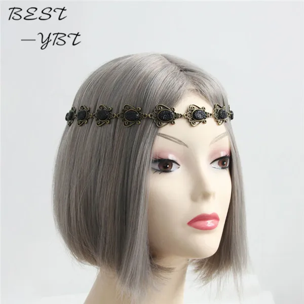 Аксессуары для волос винтажный эластичный ободок для волос головная повязка головные уборы аксессуары женщинам для свадебной вечеринки прическа Гарланд.