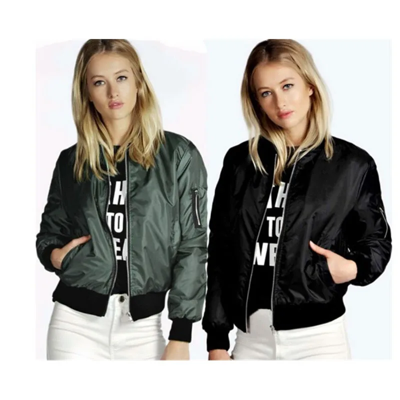 Женская куртка модное женское пальто на весну и осень 2020 короткая однотонная