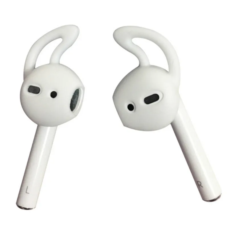 1 пара для Iphone X XR AirPods Замена мягких силиконовых Противоскользящих ушных крышек