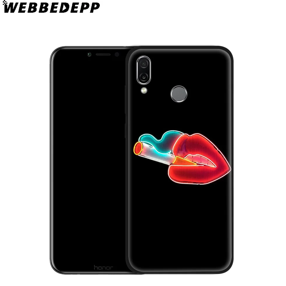 WEBBEDEPP сигарета искусство мягкий чехол для Huawei P8 P9 P10 P20 P30 Lite Pro P Smart Z Plus 2019 Y6 Prime 2018 2017