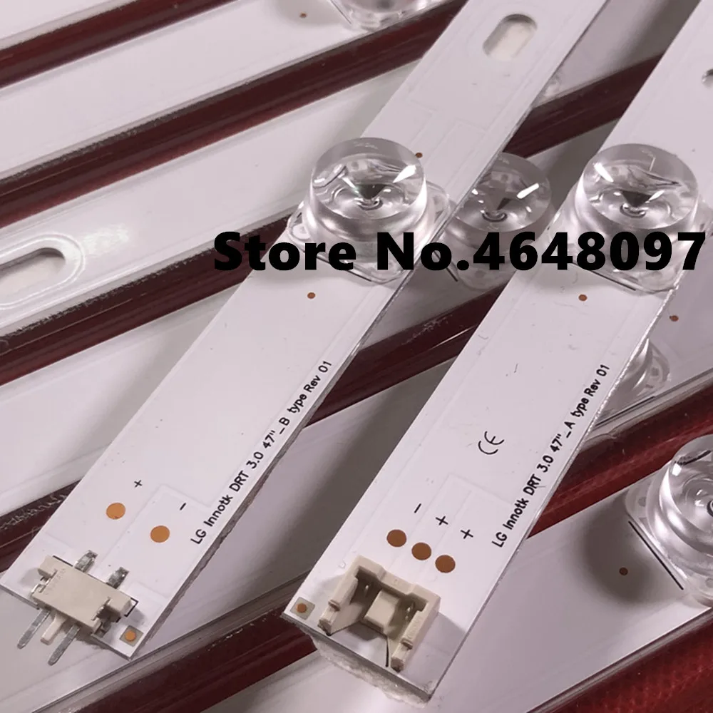 98cm LED Backlight Lamp strip 9 leds For LG 47&quot TV innotek DRT 3.0 47LB6300 47GB6500 47LB652V 47lb650v LC470DUH 47LB5610 | Освещение