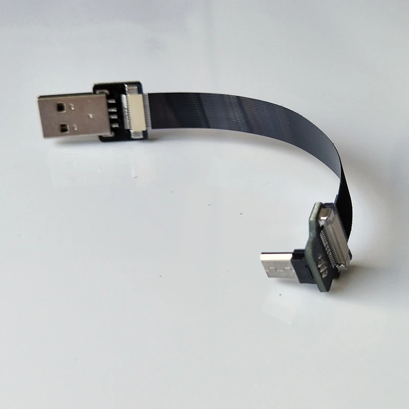 5 см до 100 см тонкий мини-usb кабель ультра супер стандартный прямой тип А-папа микро угловой идеально подходит для планшетных ПК видеокамеры