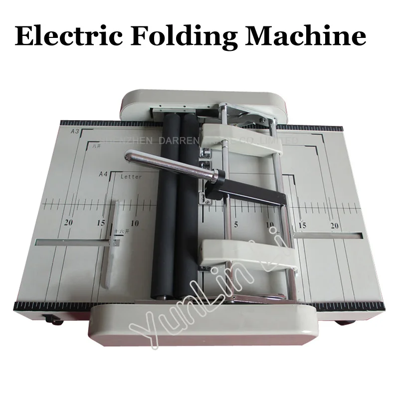 

Electric Paper Folding Machine A3 High Reliable Automatic Stapler and Folding Machine Electric Folding Tools