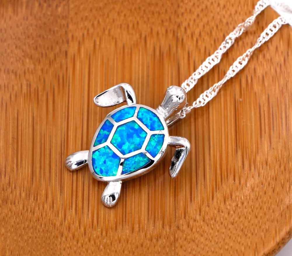 Новое поступление лета 2017 подвеска в виде черепахи из искусственного опала