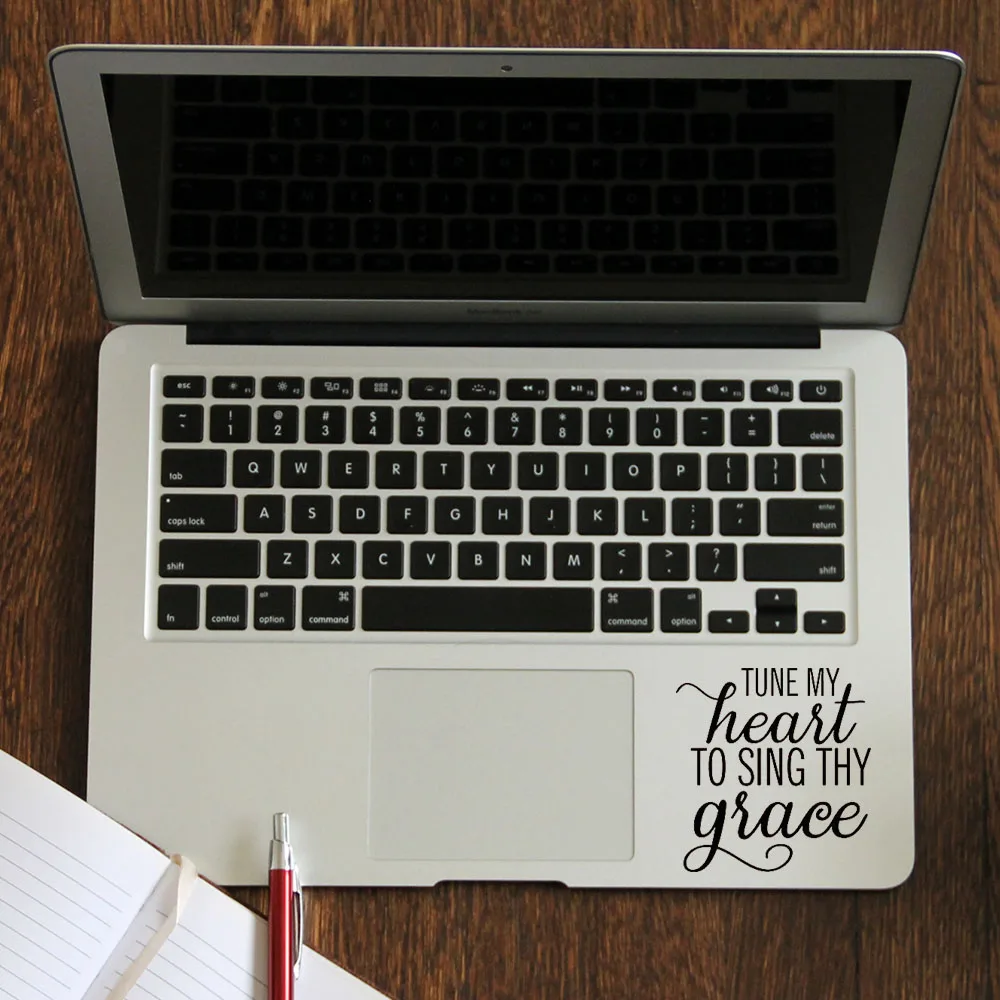 Классический Curlycue Цитата наклейка для ноутбука трекпад Apple Macbook Pro Air Retina 11 12 13 14 15 17