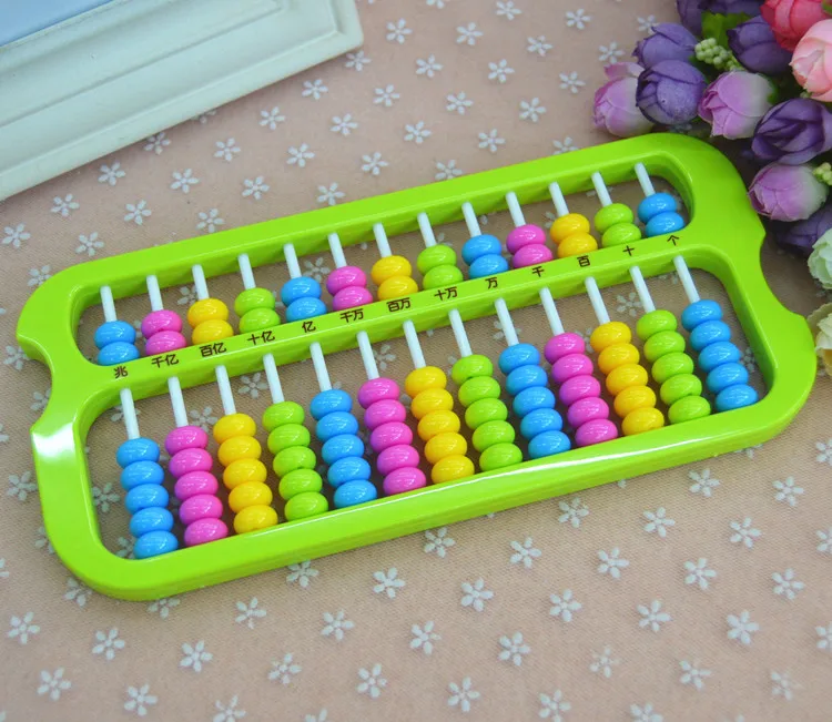 Детский Пластиковый Abacus арифметические счеты соробан 15 Цифровой Montesorri