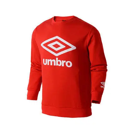 Umbro, мужская спортивная одежда, мужские спортивные костюмы, куртка для бега, тренировочный костюм с круглым вырезом, спортивный мужской свитер, спортивная одежда UO183AP2551 - Цвет: Красный