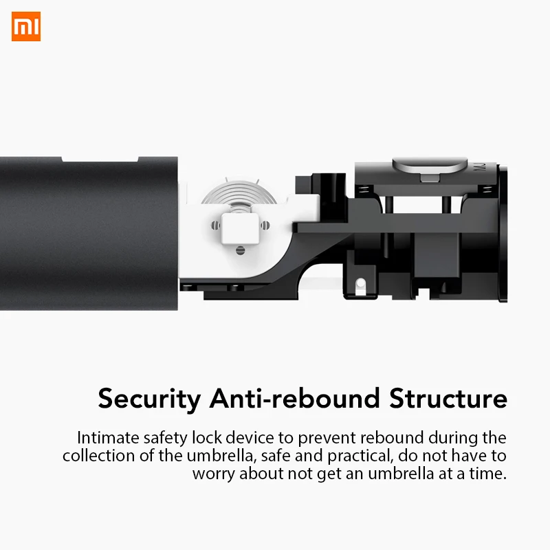 Автоматическая чаша Xiaomi Mijia Um brella для солнечных и дождливых дней алюминиевый