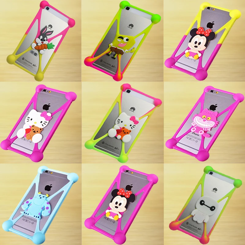 Мультфильм Животные Мягкий силиконовый чехол бампер для Philips Xenium V377 S337 s307 v526 s396 S309